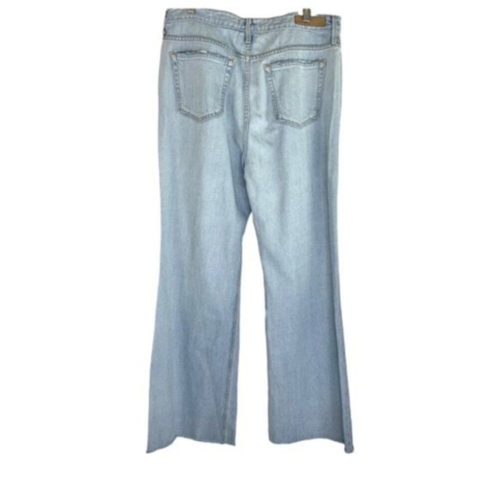 GRLFRND Carla Jeans Raw Hem Light Wash READ - Picture 7 of 7